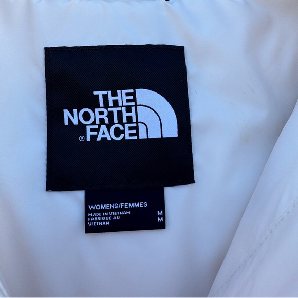 The North Face Women’s Gotham 550 Down Winter Puffer Jacket Ivory Size Medium - Picture 16 of 16